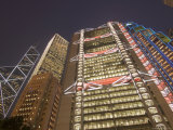 Buy From Left to Right, the Bank of China Tower, Cheung Kong Centre, and Hsbc Building at AllPosters.com