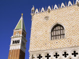 San Marco Campanile and Palazzo Ducale, Venice, Unesco World Heritage Site, Italy