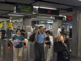 Tsim Sha Tsui Mtr Subway Station, Kowloon, Hong Kong, China