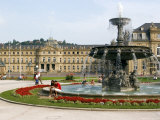 Buy Schlossplatz (Palace Square) and Neues Schloss, Stuttgart, Baden Wurttemberg, Germany at AllPosters.com