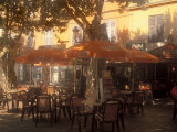 Buy Sidewalk Cafe, Bastia, Corsica, France, Mediterranean at AllPosters.com