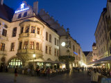 Hofbrauhaus Restaurant at Platzl Square, Munich's Most Famous Beer Hall, Munich, Bavaria, Germany