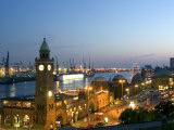 Landungsbrucken, Port of Hamburg, St. Pauli, Hamburg, Germany