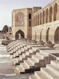 Khaju Bridge, Isfahan, Iran, Middle East