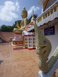 Buy Wat Thepkachonchit with Big Buddha in Background, Phuket, Thailand, Southeast Asia at AllPosters.com