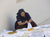 Buy Old Woman Crocheting, Hvar, Croatia at AllPosters.com