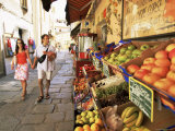 Fruit Displayed Outside Shop, Calvi, Corsica, France