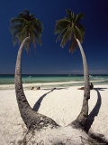 Beach on West Coast of Holiday Island off the Coast of Panay, Boracay, Philippines