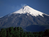 Buy The Smoking Volcan Villarrica, 2847M, Lake District, Chile, South America at AllPosters.com