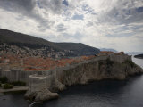 Buy Dubrovnik, Unesco World Heritage Site, View from Fortress Lovrijenac, Dalmatian Coast, Croatia at AllPosters.com