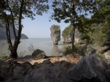 Buy The Famous Rock from the Bond Movie, View from Ko Tapu, James Bond Island, Phang Nga, Thailand at AllPosters.com