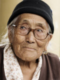 Buy Portrait of a Tibetan Woman, Mcleod Ganj, Dharamsala, Himachal Pradesh State, India at AllPosters.com