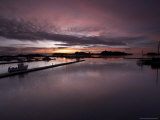 Buy Harbour in Stavern at Dawn, Norway, Scandinavia at AllPosters.com