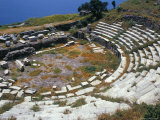 Roman Marble Theatre Near Klima, Milos, Cyclades Islands, Greece, Mediterranean