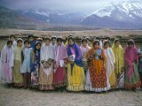 Schoolgirls, Boyerahmad Tribe, Iran, Middle East