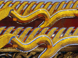 Buy Decorative Patterns on a Temple Roof, Wat Pho, Bangkok, Thailand, Southeast Asia at AllPosters.com