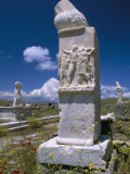 Phallic Monument at House of Dionisos, Archaeological Site of Delos, Greece