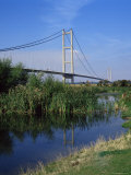 Buy Humber Bridge from the South Bank, Yorkshire, England, United Kingdom at AllPosters.com