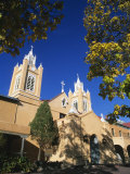 San Filipe De Neri Church, Old Town Plaza, Albuquerque, New Mexico, USA