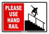 Buy Please Use Hand Rail at AllPosters.com