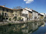 Canal at Porta Ticinese, Naviglio Grande, Milan, Lombardy, Italy