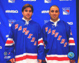Chris Drury and Scott Gomez