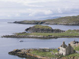 Elevated View South Past Renish Point at Southern Tip of Harris, South Harris, Western Isles