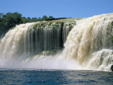 El Sapito Waterfall, Canaima National Park, Unesco World Heritage Site, Venezuela, South America