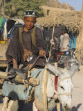 Boy on Donkey Cart, Maimana, Faryab Province, Afghanistan