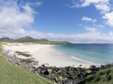 White Shell Sand on Cleabaigh Beach, Northwest Coast, South Harris, Western Isles