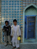 Street Boys at the Shrine of Hazrat of Ali, Mazar-I-Sharif, Afghanistan