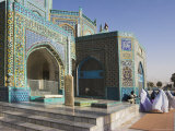 Pilgrims at the Shrine of Hazrat Ali, Mazar-I-Sharif, Afghanistan