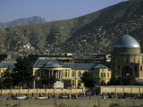 Buildings on the Banks of the Kabul River, Central Kabul, Kabul, Afghanistan
