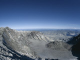 Lava Dome in Crater Seen from Rim, Mount St. Helens after 1980 Eruption