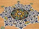 Detail of Tilework on the Friday Mosque or Masjet-Ejam, Herat, Afghanistan