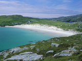 Beach and Dunes of Shell-Sand, Huisinis, North Harris, Outer Hebrides, Scotland, UK