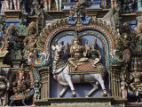 Detail of Shri Meenakshi-Sundareshwarar Temnple, Madurai, Tamil Nadu State, India