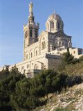 Notre Dame De La Garde, Marseille, Bouches-Du-Rhone, Provence, France