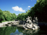 Gardens of La Granja De San Ildefonso, Near Segovia, Castilla Y Leon, Spain