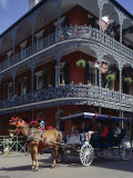 Buy Horse and Carriage in the French Quarter, New Orleans, Louisiana, USA at AllPosters.com