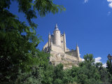 The Alcazar Viewed from the West, Segovia, Castilla Y Leon (Castile), Spain