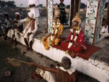 Rama and Sita, the Story of the Great Hindu Epic, Held for a Month Near Benares at Ramagner