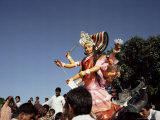Durga Puja Festival, Varanasi (Benares), Uttar Pradesh State, India