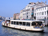 Vaporetto, Grand Canal, Venice, Veneto, Italy