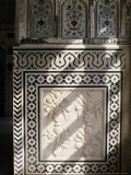 Interior Decorative Detail, One of the Great Rajput Forts, Near Jaipur, India