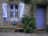 Typical House, Ile De Groix, Brittany, France