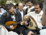 Buy Musicians Attending a Village Wedding, Anogia, Crete, Greek Islands, Greece at AllPosters.com
