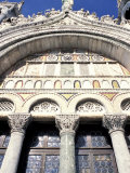 Detail of St. Mark's Basilica, Venice, Veneto, Italy