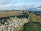 Hadrian's Wall, Unesco World Heritage Site, Northumbria, England, U.K.