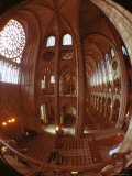 Interior, Notre Dame, Paris, France